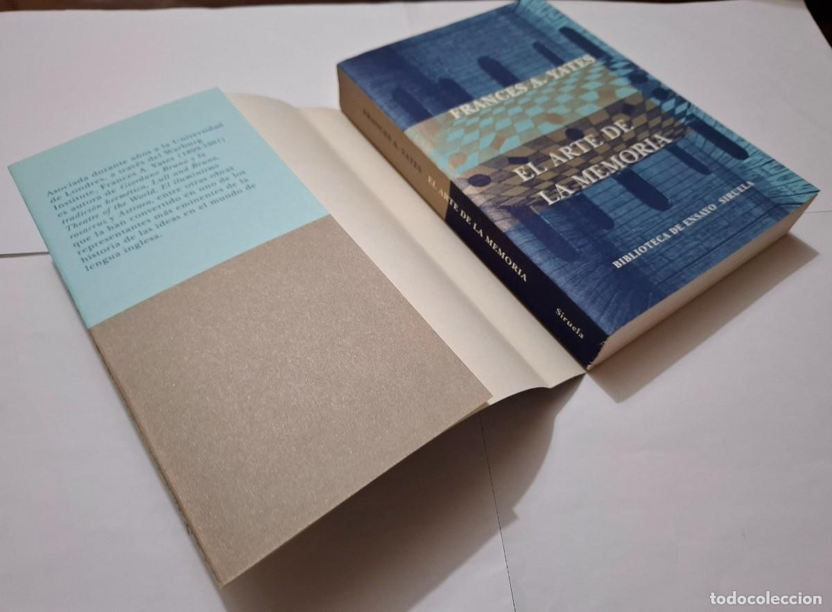 Libros: FRANCES A. YATES: EL ARTE DE LA MEMORIA - Foto 6