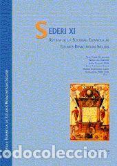 Libros: Sederi XI : Revista de la Sociedad Espa&ntilde;ola de Estudios Renacentistas Ingleses - Cuder Dom&iacute;nguez,