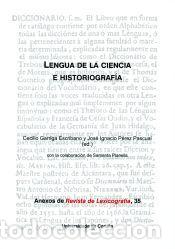 Livres: Lengua de la ciencia e historiograf&iacute;a - Universidade da Coru&ntilde;a
