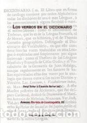 Livres: Los verbos en el diccionario - Sergi Torner Castells (ed.lit.) ; Elisenda Bernal Gall&eacute;n (ed.lit.)