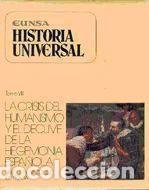 Libros: Tomo VIII. La crisis del humanismo y el declive de la hegemon&iacute;a espa&ntilde;ola - Valent&iacute;n V&aacute;zquez de Prada