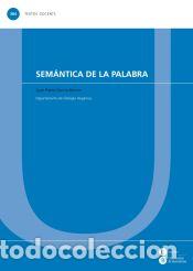 Libros: Sem&aacute;ntica de la palabra - Juan-Pablo Garc&iacute;a-Borr&oacute;n