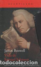 Libros: Vida de Samuel Johnson - Boswell, James
