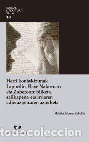 Libros: Herri kontakizunak Lapurdin, Baxe Nafarroan eta Zuberoan - Moreno Zubeldia, Maialen