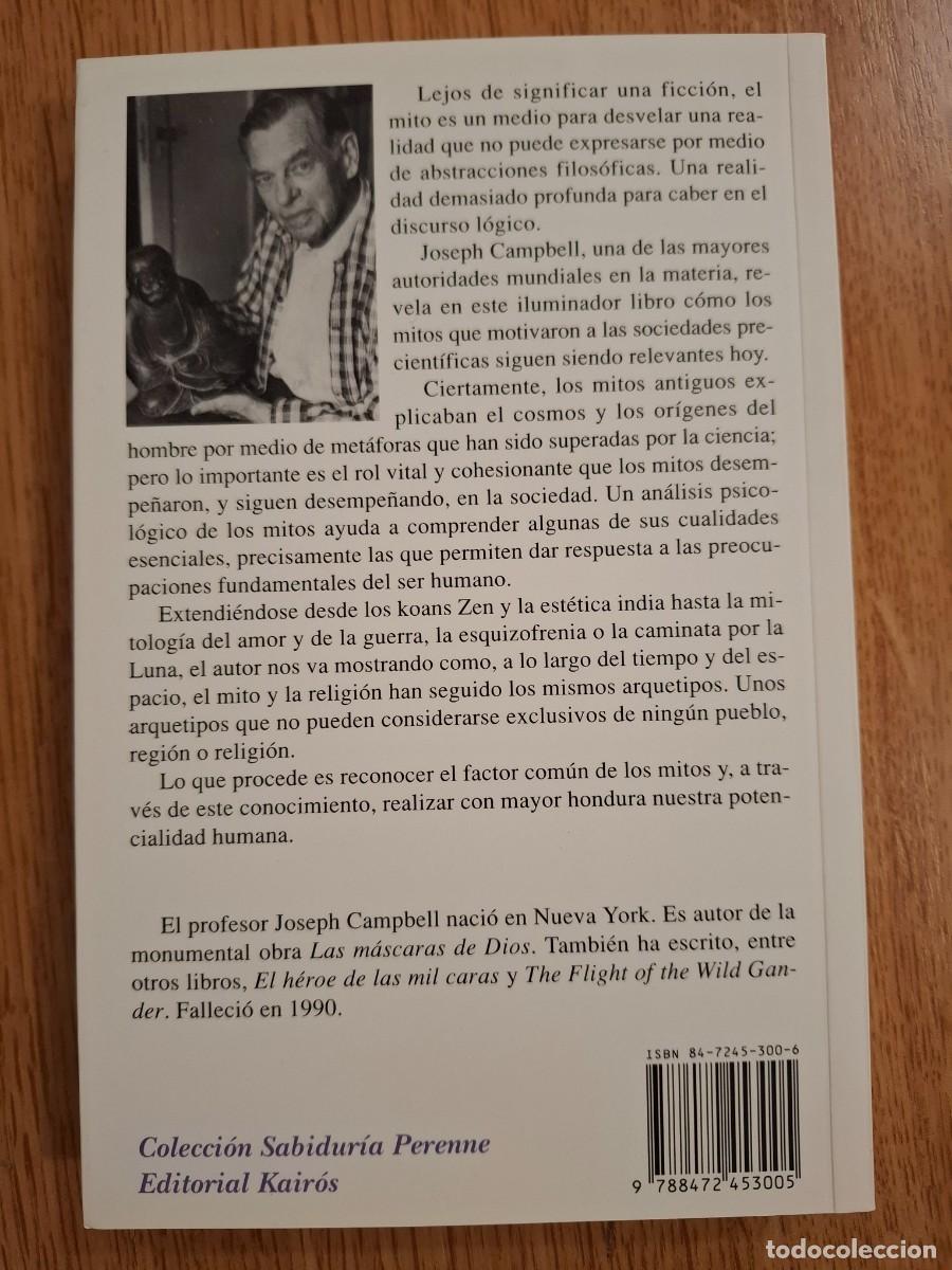 Libros: JOSEPH CAMPBELL: LOS MITOS - Foto 2