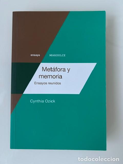 Libros: Met&aacute;fora y memoria -Cynthis Ozick- - Foto 1