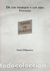 Libros: De los trabajos y los d&iacute;as - Villanueva Prieto, Dar&iacute;o