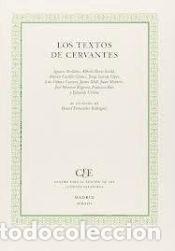 Libros: Los textos de Cervantes - VV. AA. - Foto 1