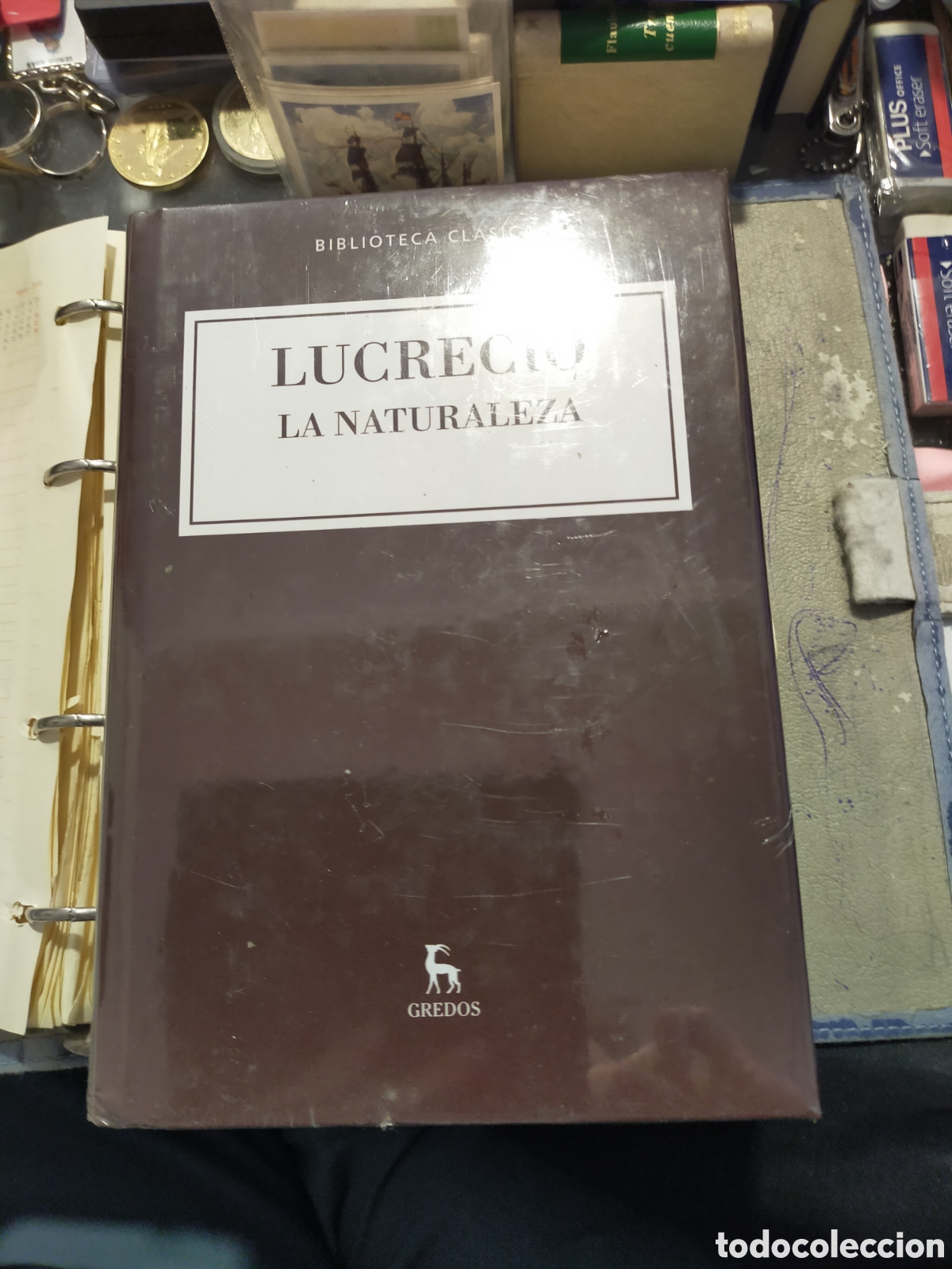 Libros: LA NATURALEZA LUCRECIO GREDOS NUEVO Y PRECINTADO