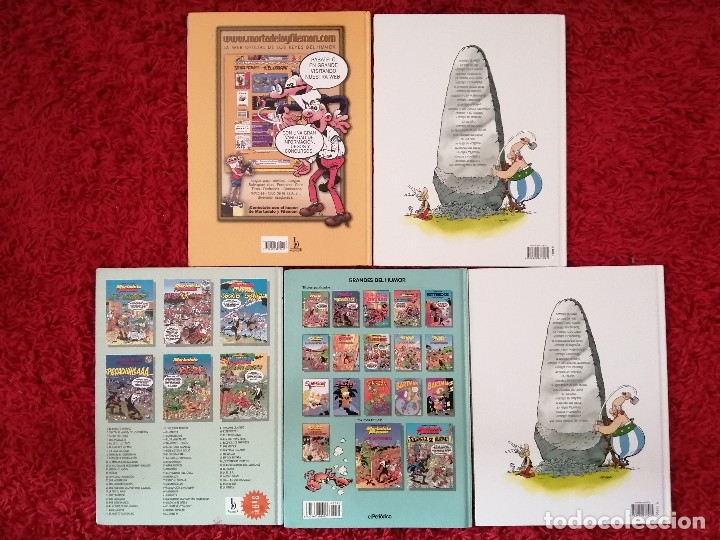 Libros: Cinco c&oacute;mics con Ast&eacute;rix y Mortadelo y Filemon - Foto 5