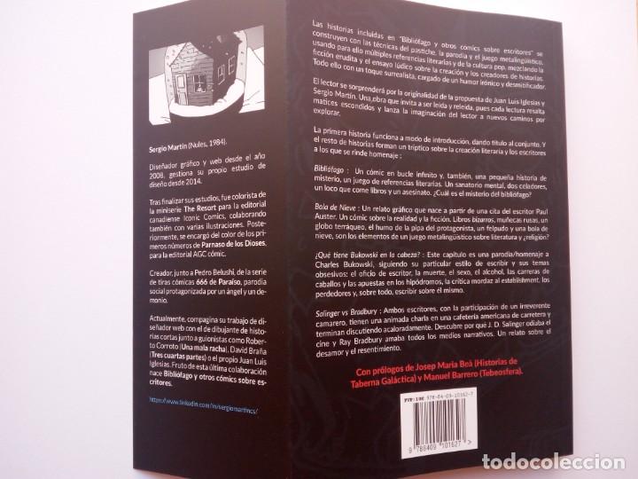 Libros: BIBLIÓFAGO - Auster - Bukowski - Bradbury - Salinger - Edición Limitada 57/101 - DEDICADO GUIONISTA - Foto 14 - 299593473