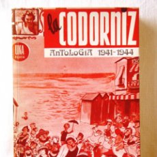 Libros: LA CODORNIZ. ANTOLOGÍA 1941-1944 - NUEVO