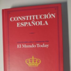 Libros: CONSTITUCIÓN ESPAÑOLA DE EL MUNDO TODAY. Lote 361233520
