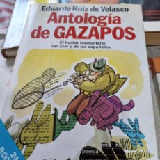 Libros: BARIBOOK C31 ANTOLOGÍA DE GAZAPOS EDUARDO RUIZ DE VELASCO PLANETA COLECCIÓN FÁBULA. Lote 363038420