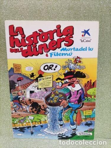 Libros: C&Oacute;MIC - LA HISTORIA DELS DINERS I MORTADELO Y FILEMON - Foto 1