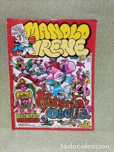 Libros: C&Oacute;MIC - MANOLO E IRENE N&ordm; 12 2&ordf; EPOCA - Foto 1