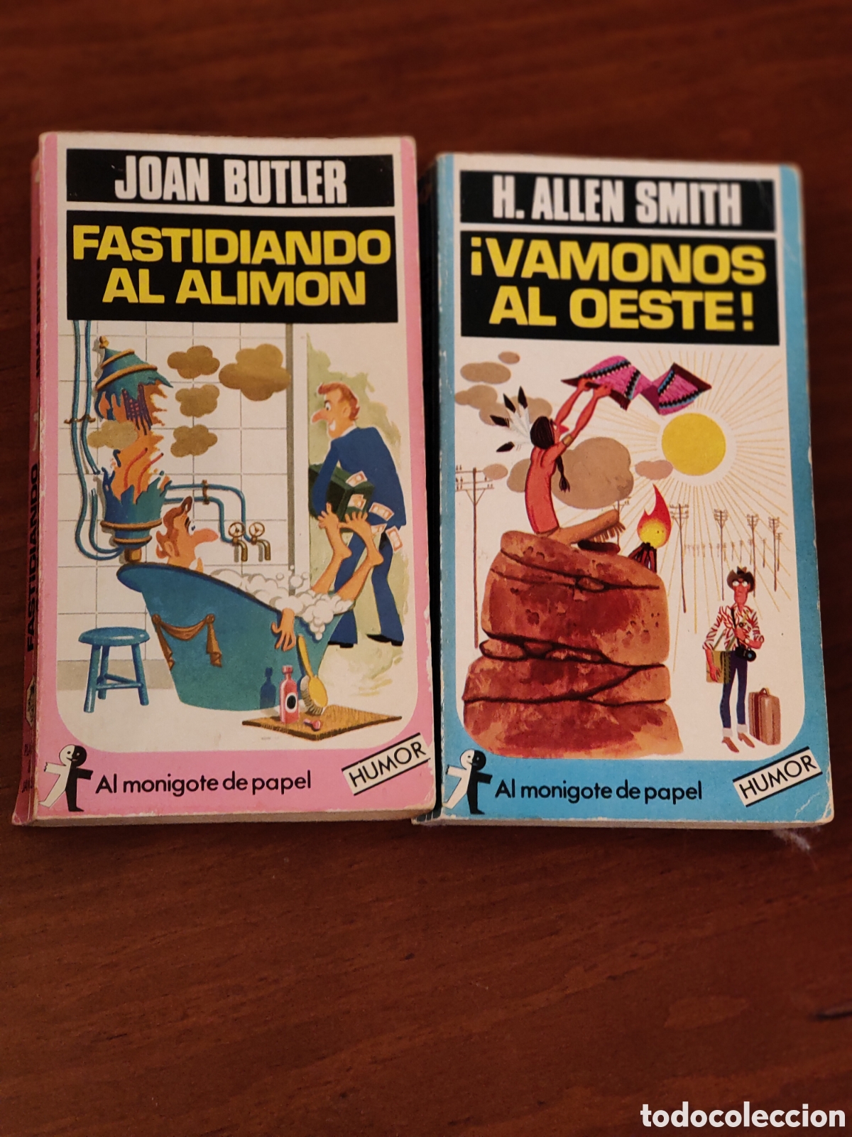 Libros: FASTIDIANDO AL ALIMON Y VAMONOS AL OESTE - Foto 1