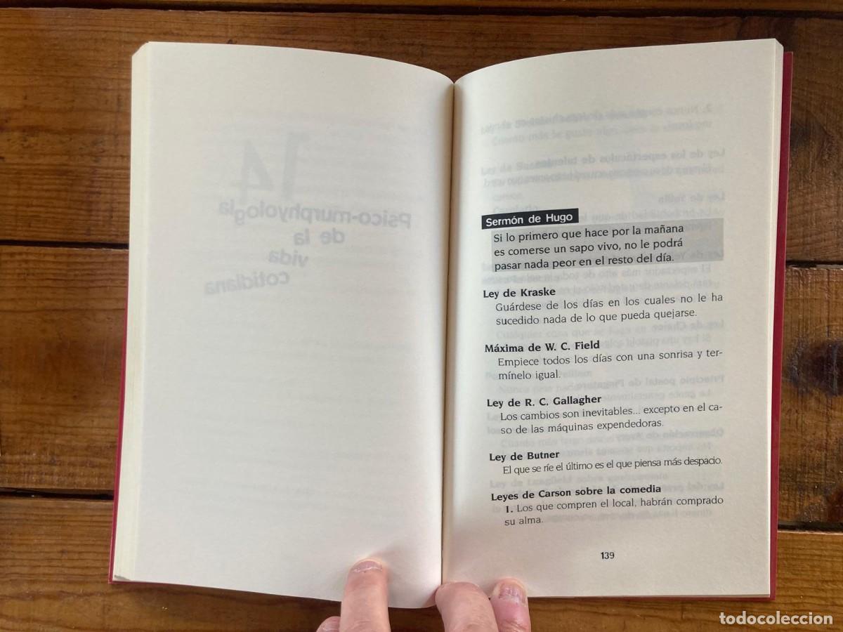 Libros: LA LEY DEL MURPHY / LA LEY DE MURPHY DEL 2002 - ARTHUR BLOCH - Foto 6