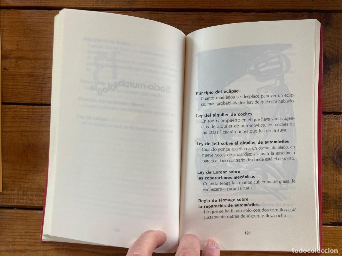 Libros: LA LEY DEL MURPHY / LA LEY DE MURPHY DEL 2002 - ARTHUR BLOCH - Foto 8