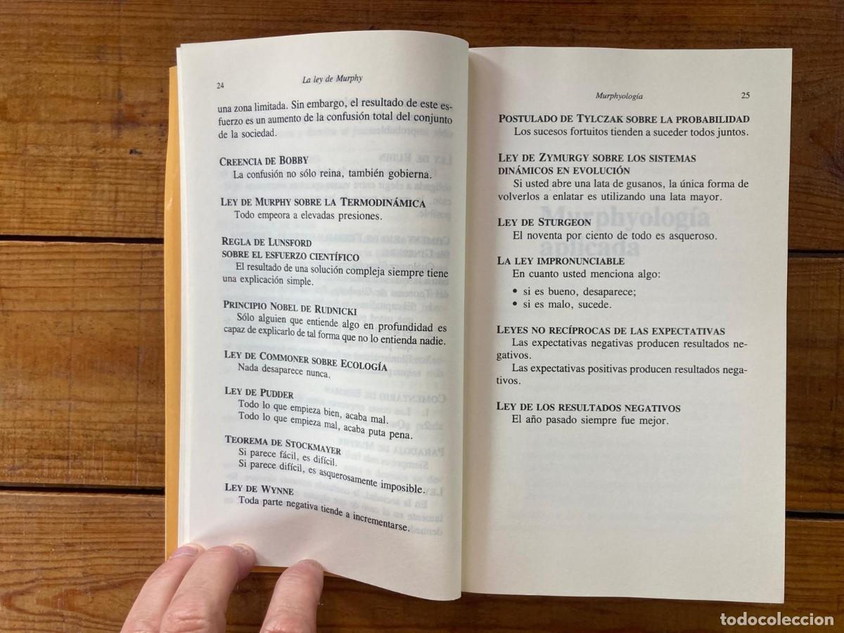 Libros: LA LEY DEL MURPHY / LA LEY DE MURPHY DEL 2002 - ARTHUR BLOCH - Foto 9