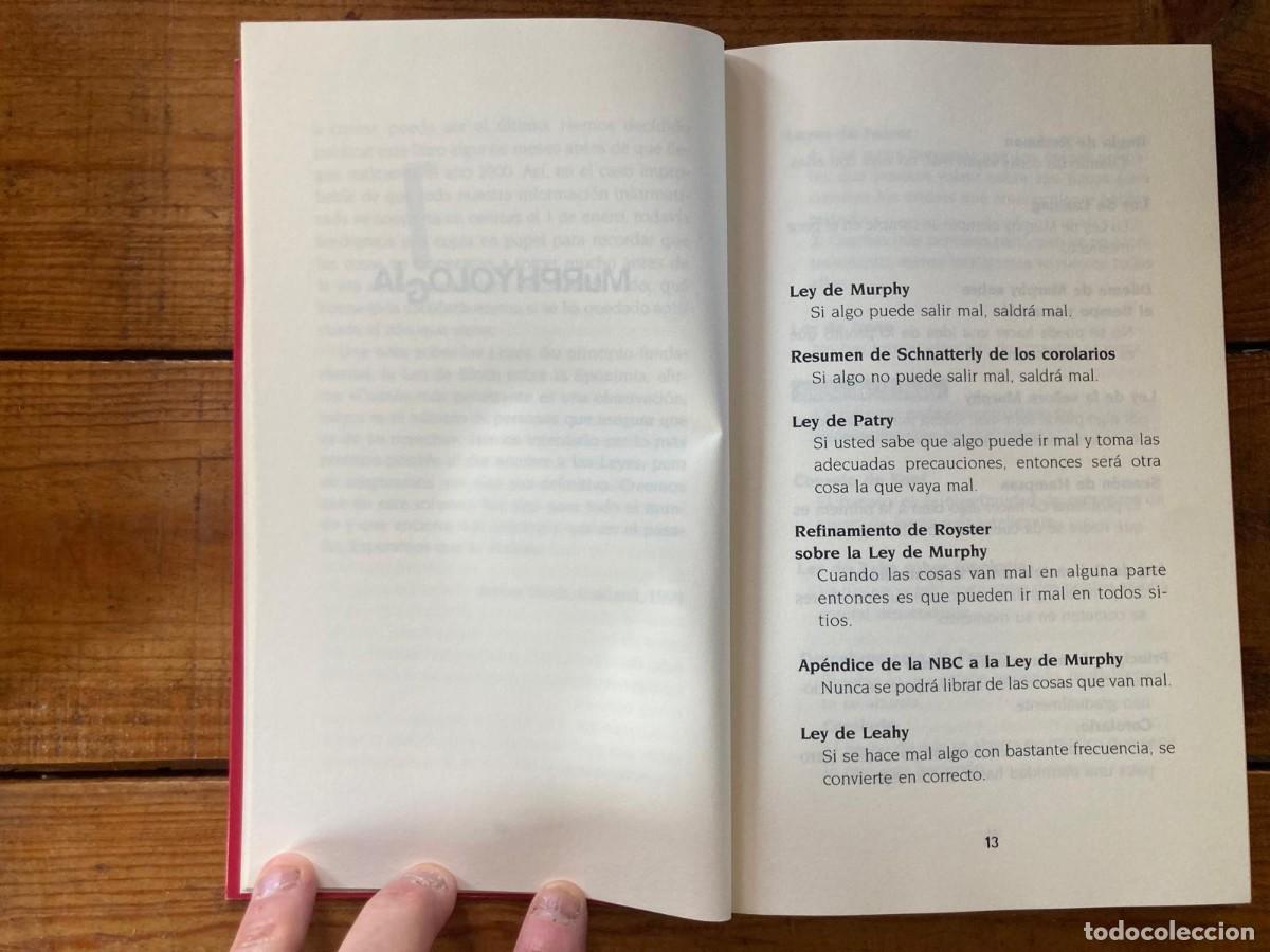 Libros: LA LEY DEL MURPHY / LA LEY DE MURPHY DEL 2002 - ARTHUR BLOCH - Foto 10