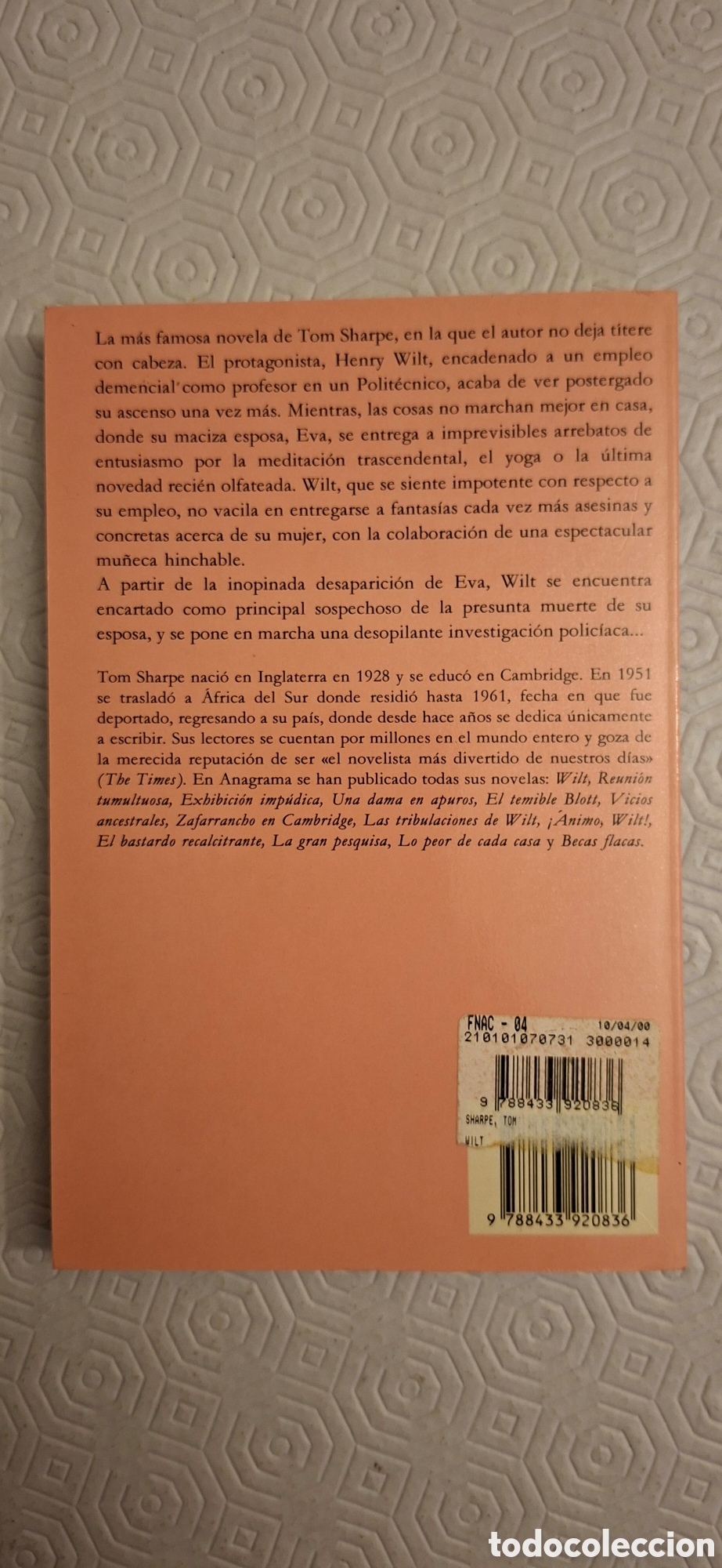 Libros: Libro Wilt de Tom Sharpe - Foto 2