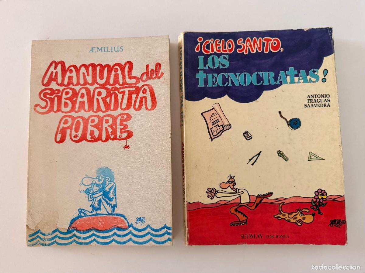 Livros: LOTE X2 MANUAL DEL SIBARITA POBRE - AEMILIUS - &iexcl;CIELO SANTO, LOS TECNOCRATAS! - FORGES