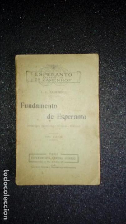 Libros: Esperanto. Lengua Universal. Literatura Esperantista. Gramática Esperantista. Zamenhof. - Foto 1 - 127145239