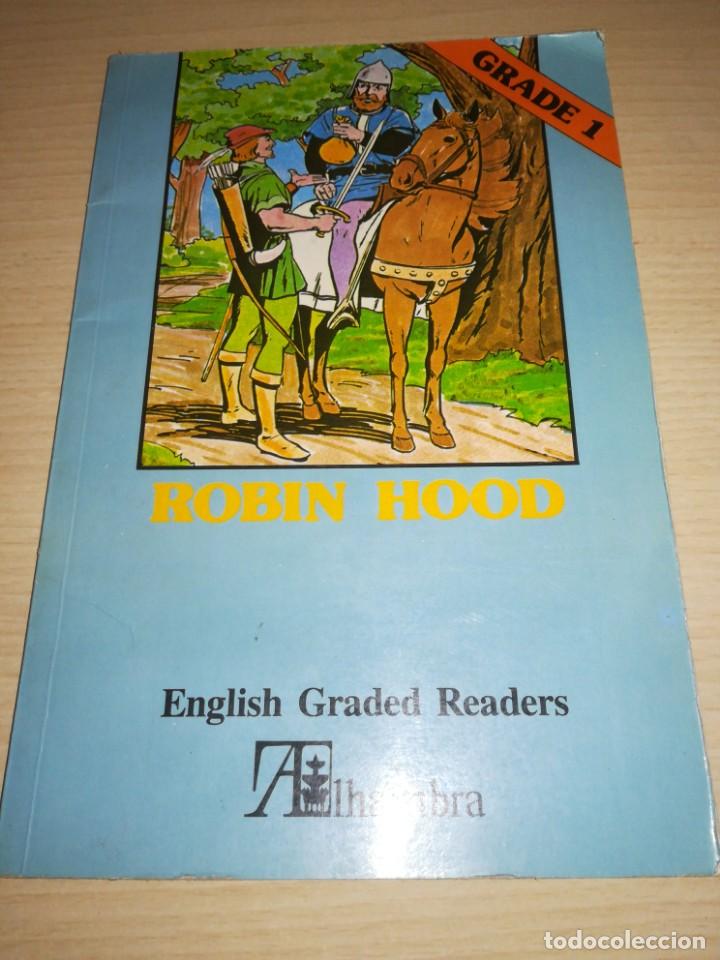 Libros: ROBIN HOOD ENGLISH GRADED READERS, ALHAMBRA, EDICION 1986-88 - Foto 1 - 165857810