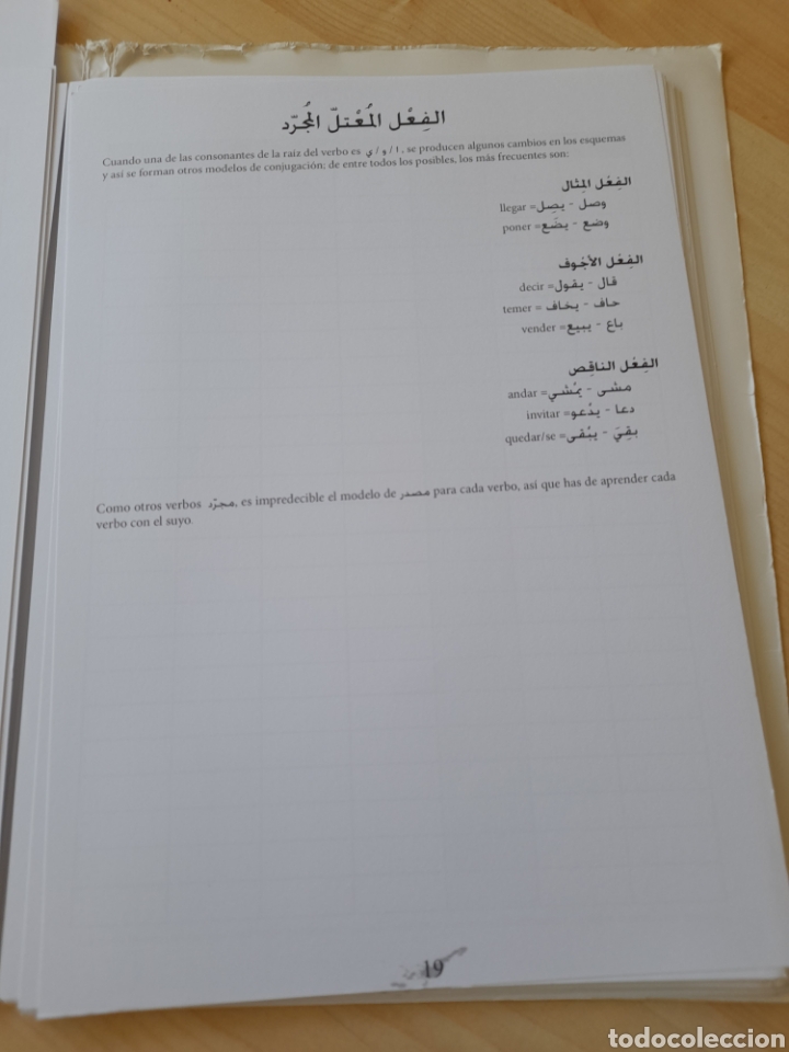 Libros: Archivo del verbo &aacute;rabe. Cuaderno de ejercicios - Foto 3