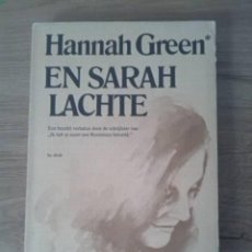 Libros: EN SARAH LACHTE. HANNAH GREEN. HOLLANDIA. 1977.. Lote 334370738
