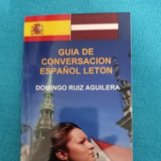 Libros: GUIA DE CONVERSACION ESPAÑOL INGLES LETON -----LIBRO ESPECIAL PARA VIAJEROS -LEER DETALLES. Lote 339723158