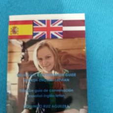Libros: TRILINGÜE GUÍA DE CONVERSACIÓN ESPAÑOL-INGLÉS-LETÓN. Lote 341218298