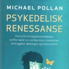 Libros: PSYKEDELISK RENESSANSE. MICHAEL POLLAN (NORUEGO - NORSK)