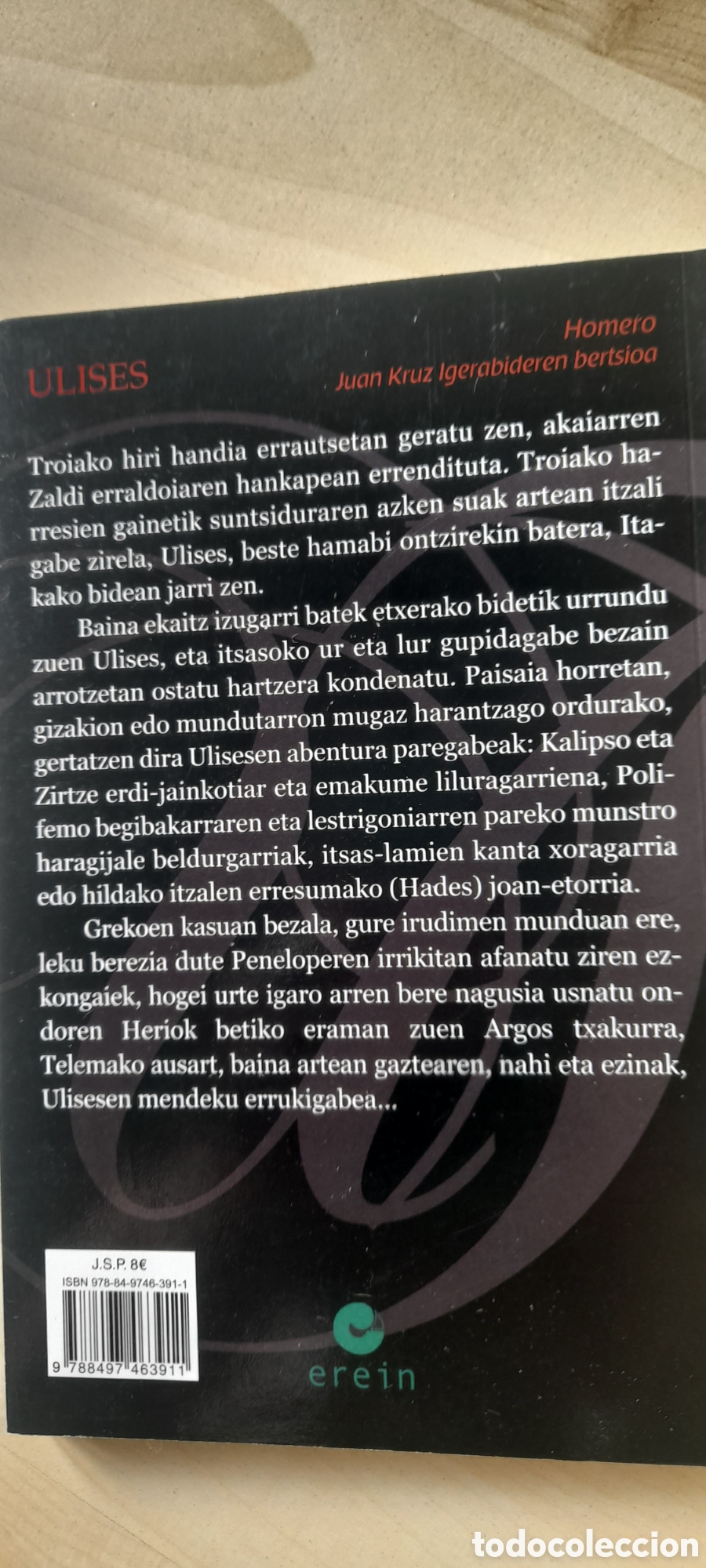 Libros: Ulises. Homeroren odisearen bertsioa - Foto 2