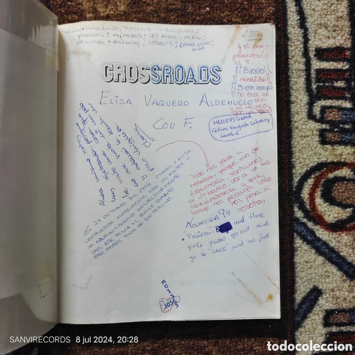 Libros: CROSSROADS (MICHAEL HINTON & ROBERT MARSDEN) - Foto 2