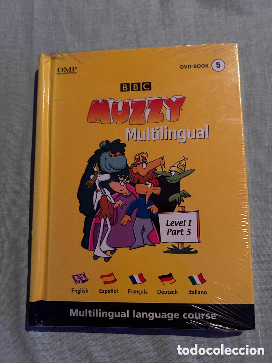Libros: DVD-BOOK BBC MUZZY MULTILINGUAL 5 - Foto 1
