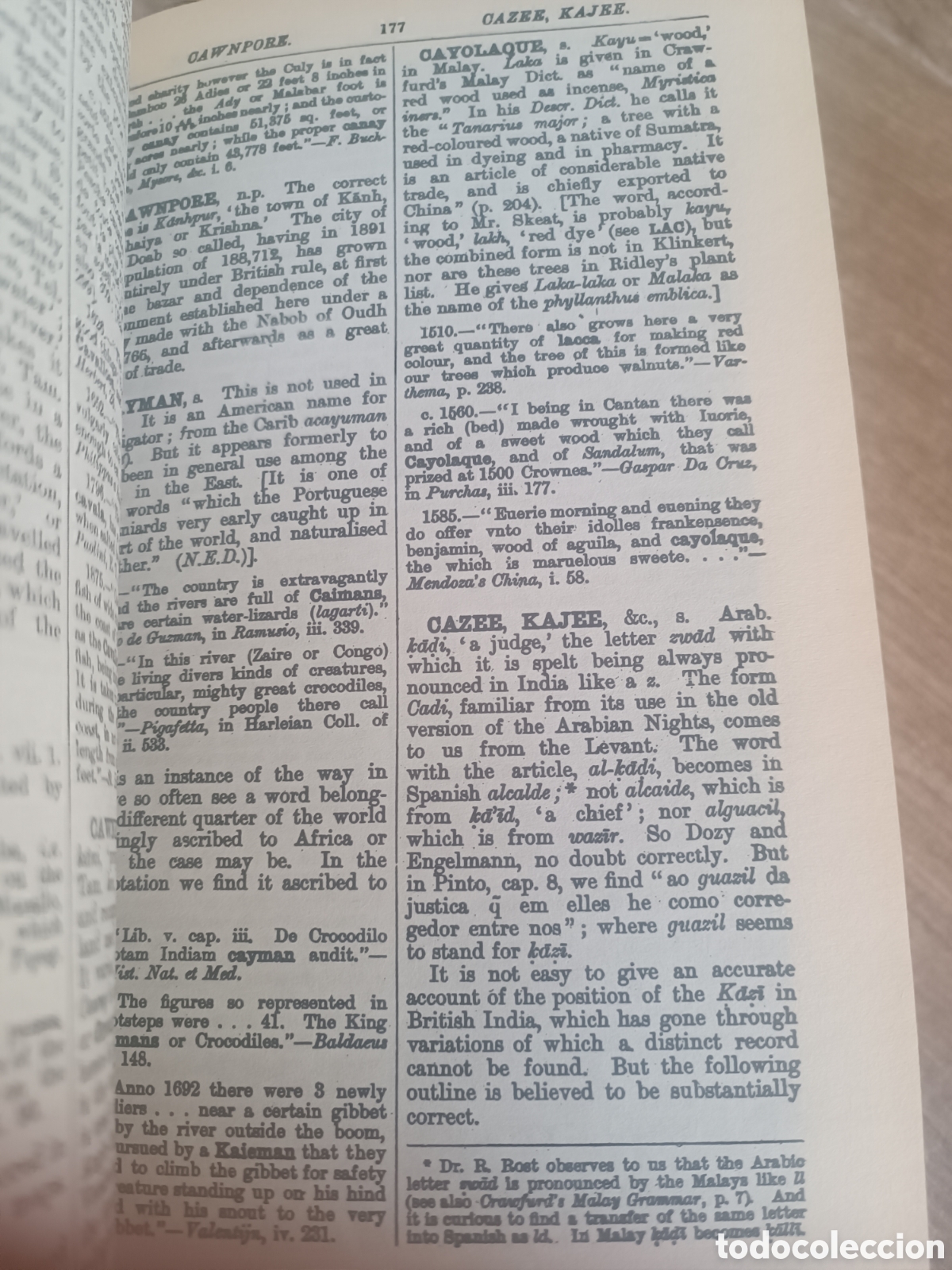 Libros: An anglo-Indian dictionary - Foto 4