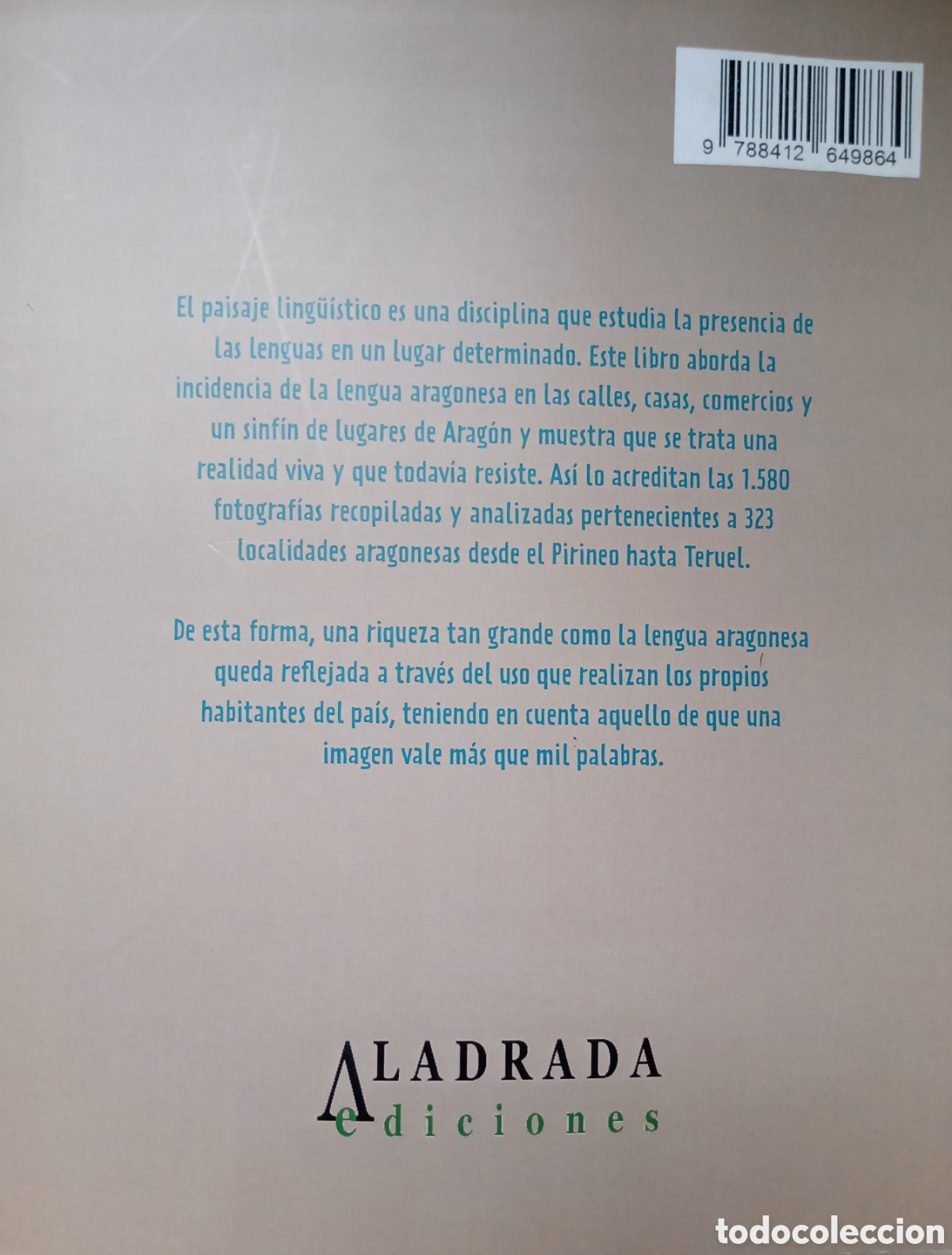 Libros: Paisaje ling&uuml;&iacute;stico del aragon&eacute;s - Foto 3