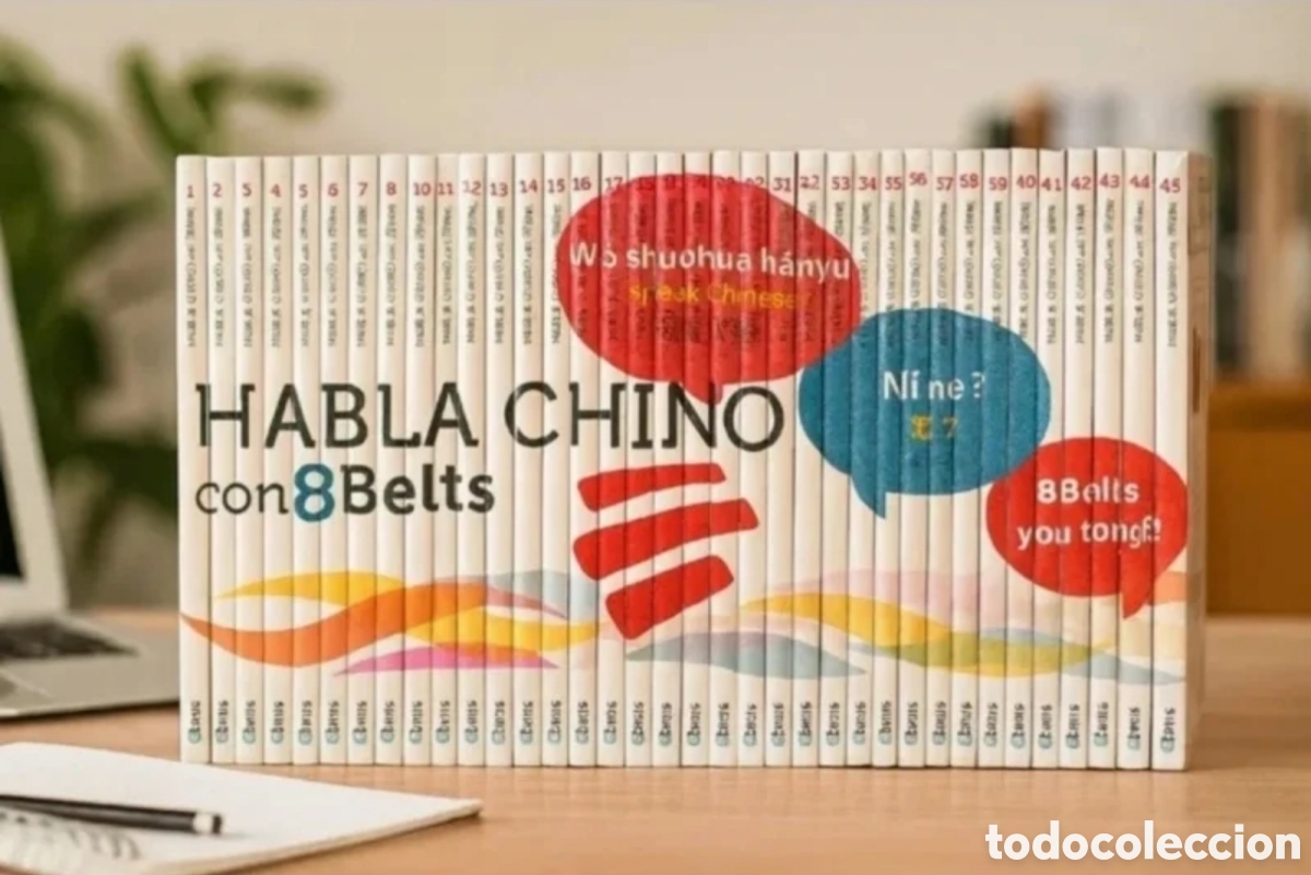Libros: Curso Habla Chino con 8 Belts - Foto 1