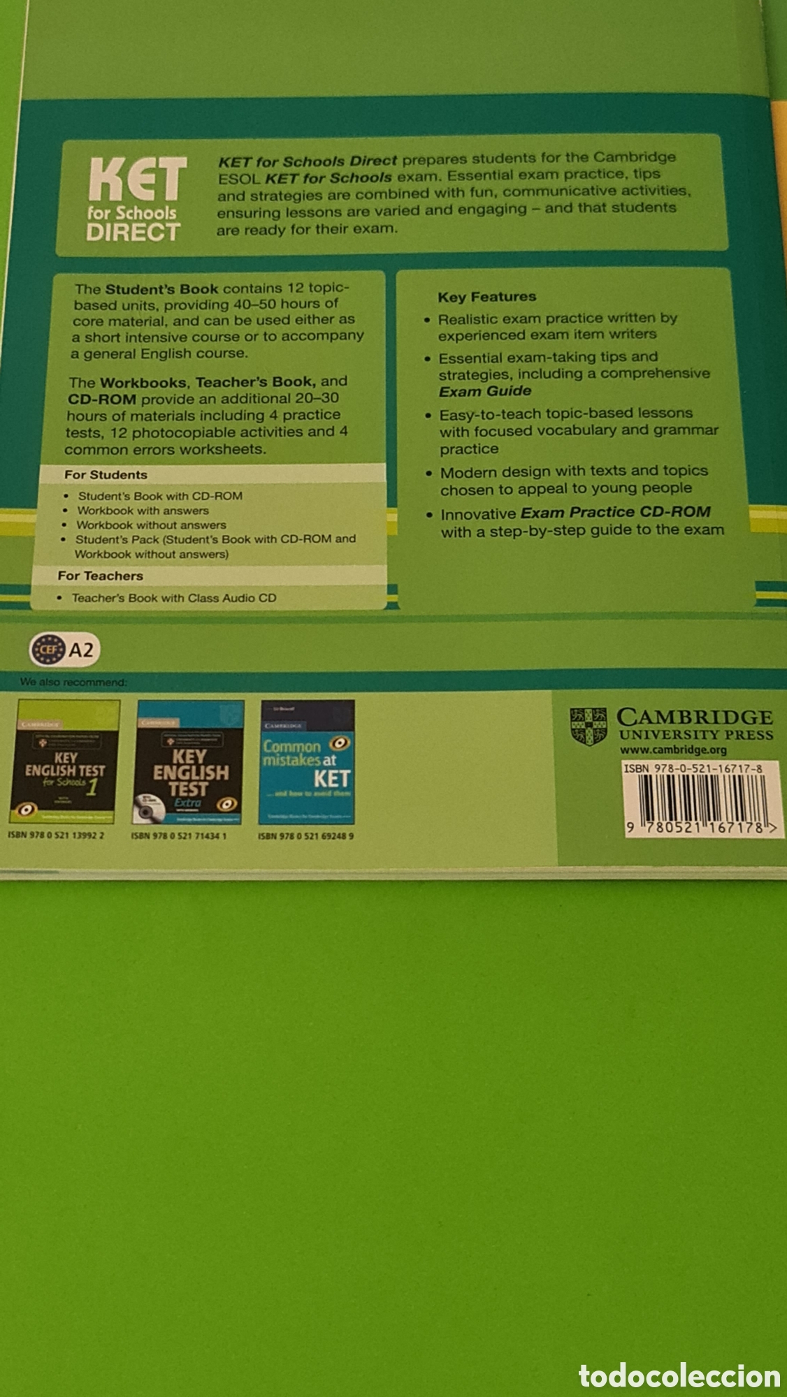 Libros: KET for Schools Direct Students Book with CD-ROM - Foto 8