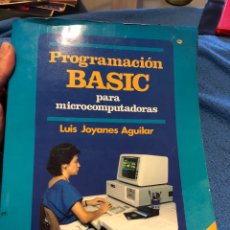 Libros: LIBRO PROGRAMACIÓN BASIC MICROCOMPUTADORAS. Lote 328835593
