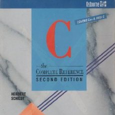 Libros: C. THE COMPLETE REFERENCE. SECOND EDITION A-INFOR-340