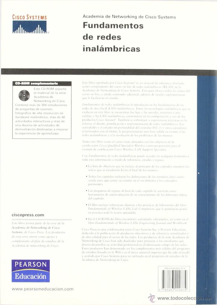 Libros: CISCO PRESS: FUNDAMENTOS DE REDES INFORMATICAS (CD-ROM INCLUIDO) - NUEVO !!! - Foto 2