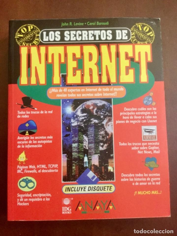Libros: Los secretos de internet. Con disquete. Anaya. - Foto 1