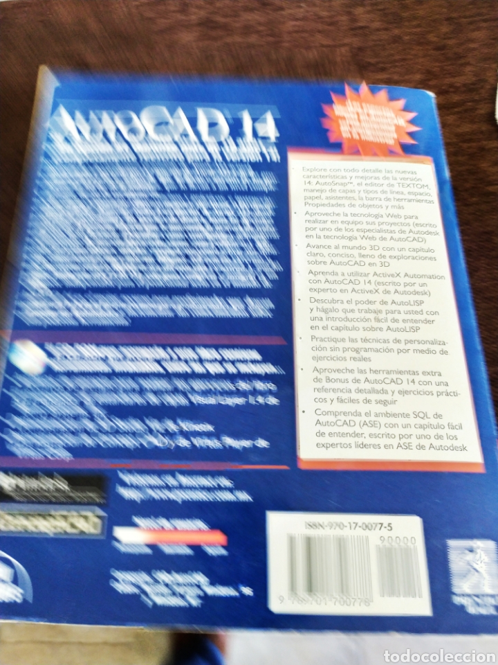 Libros: Autocad 14. N&deg;de p&aacute;ginas 1032. - Foto 2