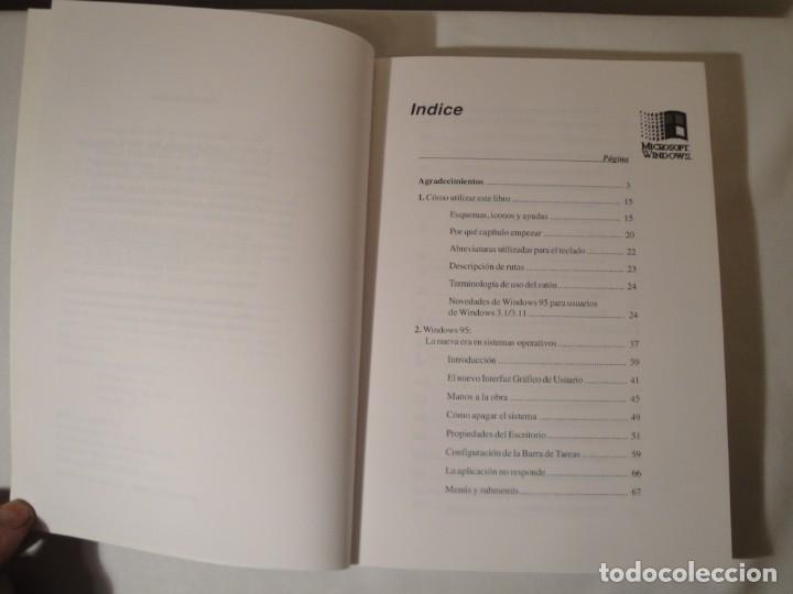 Libros: WINDOWS 95. Manual Básico. Autor: Jaime Rodríguez. Año 1996. Nuevo. - Foto 3 - 232691190