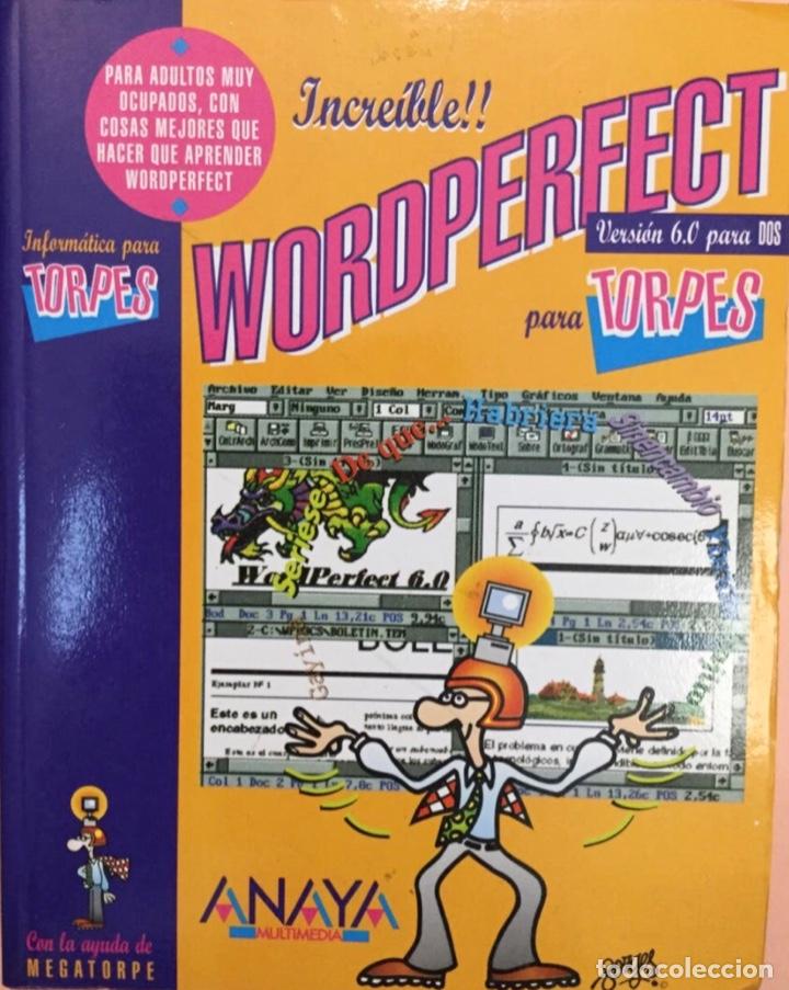 Libros: Wordperfect para torpes. Dise&ntilde;o de Forges. NUEVO - Foto 1