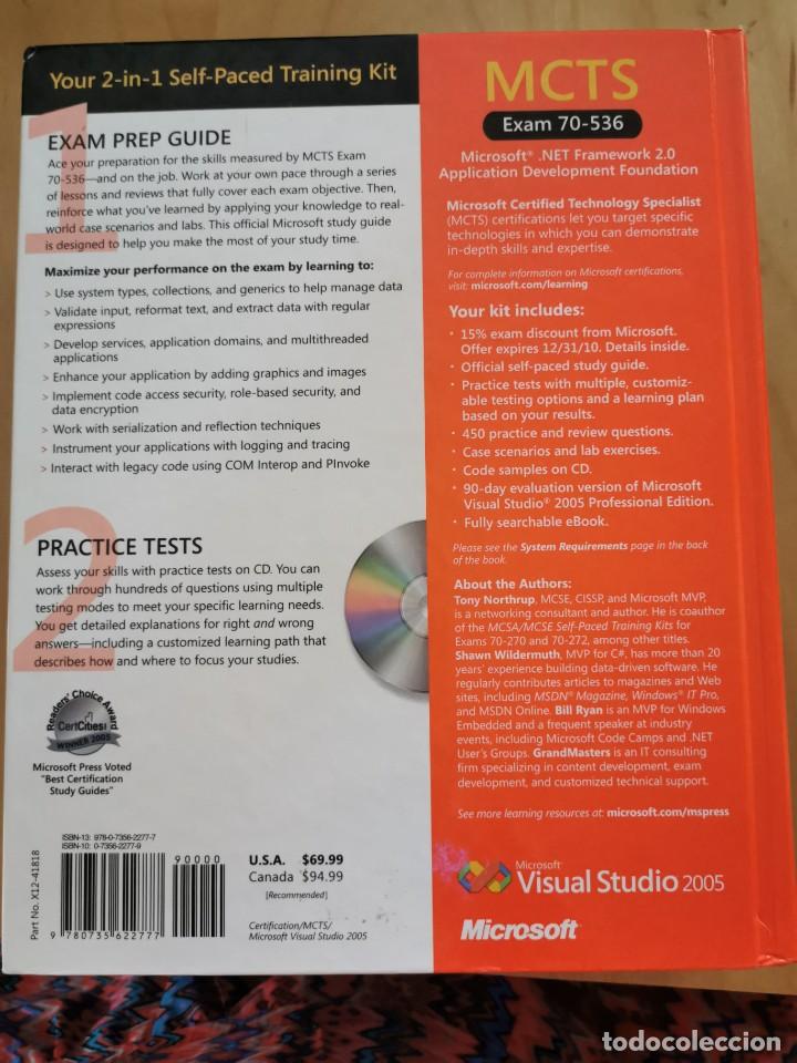 Libros: Microsoft .NET FRAMEWORK 2.0 Application Development Foundation. Training kit - Foto 3
