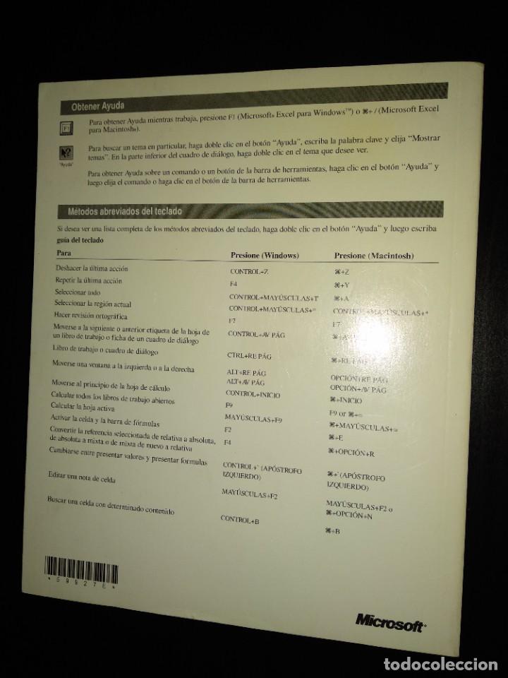 Libros: MANUAL DEL USUARIO DE VISUAL BASIC - MICROSOFT EXCEL VERSION 5.0 * - Foto 2